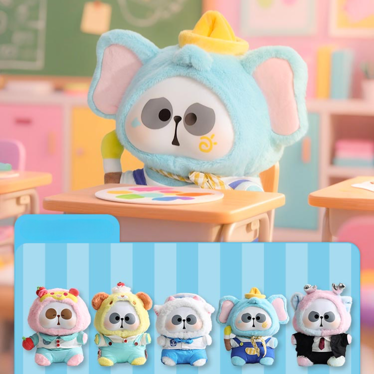 Mr.PA Animal's After School Diaries Series Plush Blind Box 400%