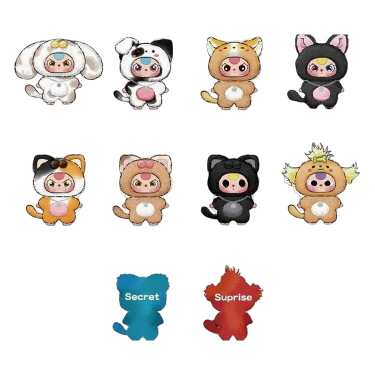 Baby Three Cat & Dog Plush Blind Box