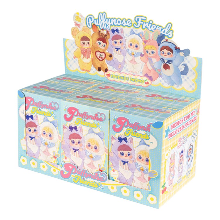 Puffynose Friends Memo Plush Series Blind Box